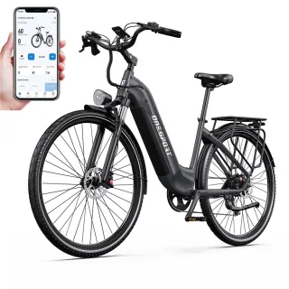 [EU Direct] Onesports OT05 PRO Electric Bike 36V 22.5Ah Battery 250W Motor Top Speed 25KM/H 700C*50C Tires Torque Sensor