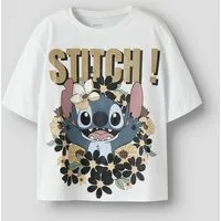 Name It T-Shirt NKFJYNA STITCH SS NREG TOP BOX NOOS WDI Baumwollmischung, regular fit