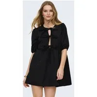 ONLY Minikleid (1-tlg) Drapiert/gerafft