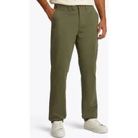 Tommy Hilfiger Chinohose DENTON CHINO SATIN mit Gesäßtaschen mit Knopf, Logostickerei
