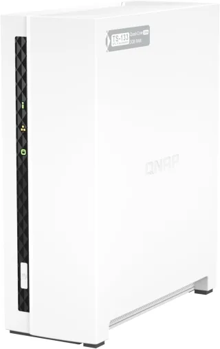 QNAP Turbo Station TS-133 [ohne Festplatte 1x Gb LAN 2GB RAM] weiß