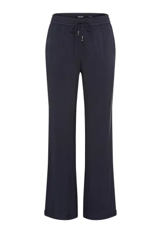 Olsen - Trousers Casual Long dark navy - Gr. - 36