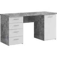 FORTE Schreibtisch Netta, Breite 145 cm, mit Schubladen