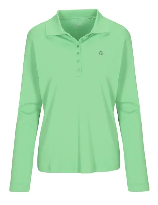CLARINA - Poloshirt aus hochwertigem Pima Cotton 509 apfel - Gr. - 46