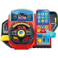 Vtech® Lernspielzeug Abenteuer Lernlenkrad, mit LCD-Farbbildschirm