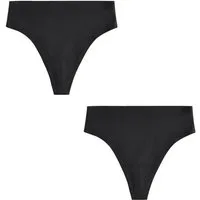 Next High-Waist-String 2er-Pack NVPL Hygiene-Slip, Hochbund-Tanga (2-St)