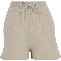 URBAN CLASSICS Sweatshorts Urban Classics Ladies Musselin Shorts (1-tlg)