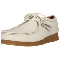 Clarks Wallabee EVO Schnürschuh mit Kieselkrepp-Effekt