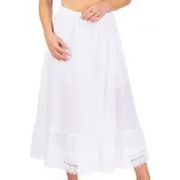 Hammerschmid Unterrock Dirndl Unterrock lang - PIPA - weiß