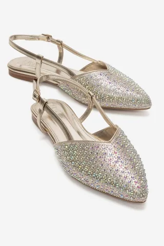Rexton Verzierte Slingback-Pumps