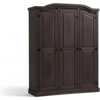 ebuy24 Kleiderschrank New Mexico Kleiderschrank 3-Trg. Breite 152 cm, Hö
