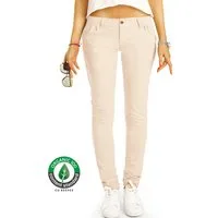 be styled Chinohose Premium Stoffhosen, Bio Organic Baumwolle - Damen -BIO-6-flach mit Bio Baumwolle