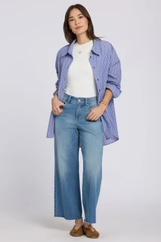 Teresa Weite Bein Knöchellange Jeans