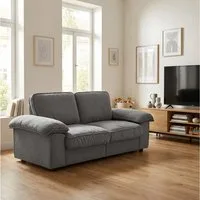 STILVORA Schlafsofa 2 Sitzer sofa mit Stauraum Zweisitzer für Wohnzimmer, Schlafzimmer, 2-Sitzer Sofa mit Stauraum, Versteckter Stauraum unter Sitz, Taschenfederkern mit Schaumstoff