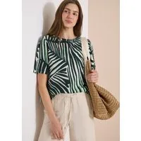 CECIL Print-Shirt mit Rundhalsausschnitt