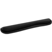 CSL Tastatur-Handballenauflage Handgelenkauflage Tastatur Keyboard, ergonomische Haltung, 43 cm, Handballenauflage atmungsaktiv abwaschbar, PC Laptop Notebook, schwarz