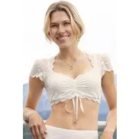 Nina Von C. Dirndlbluse NINA von C. 48462971 Dirndl Bluse NINA kurzarm Gr. 34-44 champagner