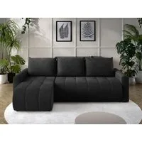 MIRJAN24 Ecksofa Sprint, mit Schlaffunktion und Bettkasten, 230x149x87 cm, Bonellfedern