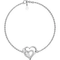 Limana Armband verstellbar 925 Silber Schmuck für Damen Frauen gold Herz (Geburtstag Hochzeitstag Jahrestag, inkl. Schmuckdose Weihnachten Muttertag Valentinstag), Liebe Geschenk Idee Liebesgeschenk Freundin Mutter Weihnachtsgeschenk