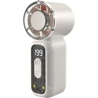 Bomiclss Handventilator Tragbar Handventilator Turbo Ventilator mit 199 Geschwindigkeitsstufen