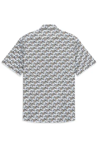 bugatti - Freizeithemd 1/2 Arm hellblau - Gr. - XXL