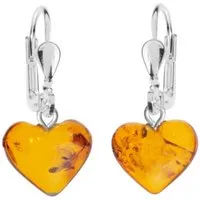 OSTSEE-SCHMUCK Paar Ohrhänger Ostsee-Schmuck Ohrhänger Herz Ohrhänger Herz (2-tlg)