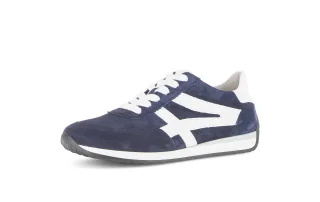 pius gabor - Sneaker low Rauleder blau blau - Gr. - 5 UK
