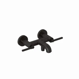 Kludi NOVA FONTE Wannenarmatur PURISTIC Brushed Gunmetal, 20540N215 20540N215
