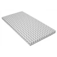 Kindermatratze Babymatratze mit Baumwollbezug, waschbar & rollbar–Allergikergeeignet, Best for Kids, 6 cm hoch, (Einzelartikel, 1 × Schaumkernmatratze), 60x120 cm, Bezug aus Baumwolle, Hergestellt in der EU