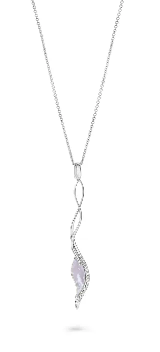 Orphelia 'Zena' Damenkette mit Anhänger aus 925er Sterlingsilber – Silber ZK-7172
