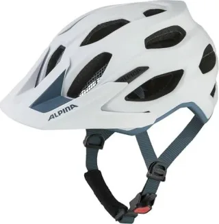 Alpina Carapax 2.0 MTB-Helm white pebble blue matt M (52-57 cm)