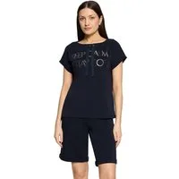 Betty Barclay Kurzarmshirt Damen mit Strass (1-tlg)