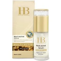 H.B. Dead Sea Minerals Gesichtsserum Health&Beauty Multi-Active Anti-Aging Gesichtsserum mit Hyaluron 40ml