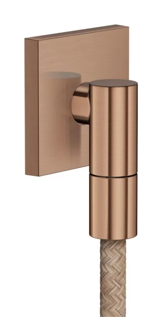 Hansgrohe Wandanschluss Axor Wall outlet Fine eckig G1/2" brushed red gold, 36738310 36738310