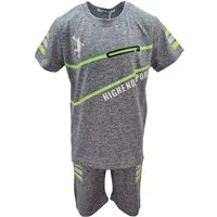 Hessis T-Shirt & Shorts Sportliches Jungen-Set: für den perfekten Sommerlook js668 (Set, 2-tlg., T-Shirt + Shorts) für Kinder