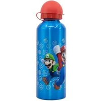 Super Mario Trinkflasche Distorsion Aluminium Trinkflasche 530 ml – Ideal für Fans