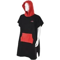 F2 Badeponcho F2 Poncho "After Session Poncho" L/XL Schwarz 2024/25
