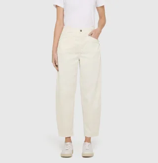 MAC - MAC JEANS - BORA, Authentic stretch gabardine weiß - Gr. - 38