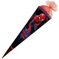 Roth Ideen Schultüte Roth Marvel Spider-Man Schultüte 85 cm eckig Tüllverschluss und Spezia