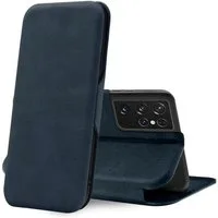 CoolGadget Handyhülle Business Premium Hülle für Samsung Galaxy S21 Ultra 6,8 Zoll, Handy Tasche mit Kartenfach für Samsung S21 Ultra 5G Schutzhülle
