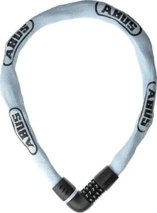 Abus Tresor 7 mm 6807C Ketten-Zahlenschloss light blue 110 cm