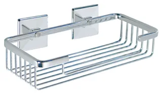 KOH-I-NOOR Tilda 5719 Ablage 23x12x7,5 cm chrom, einfache Montage ohne Bohren 5719KK