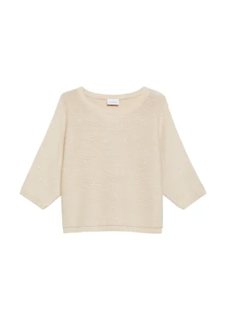 comma - Strickpullover creme - Gr. - L