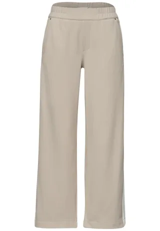 Street One - Stoffhose im Straight Fit beige - Gr. - 28