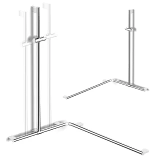 Avenarius Eck-Handlauf mit Brausestange;RohrØ 32 mm,m/Gleiter,Serie free living!, 9004798010 9004798010