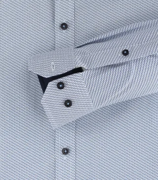 VENTI - Businesshemd blau - Gr. - 41