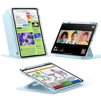 ESR Tablet-Hülle Flip Hybrid Case Apple iPad Air 13" (M4 2026 & M3 2025 & M2 2024) 13", 3 Querformat-Modi, "Wake-/Sleep-" Funktion