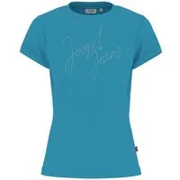 JOOP! T-Shirt Tineta mit appliziertem Logo in Glitzeroptik