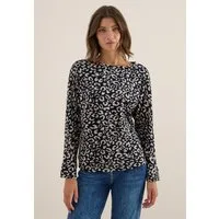 CECIL Langarmshirt im Leo Design