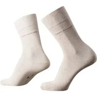 TOM TAILOR Socken Tom Tailor Herren Socken 2er Pack uni basic beige Tom Tailor Herren Socken 2er Pack uni basic beige